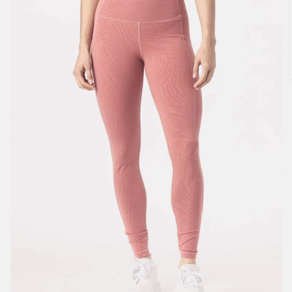 Glider athletic Pink coral zebra print